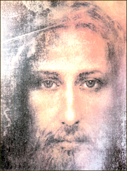 The earthly visage of Christ, reconstructed from the Shroud of Turin