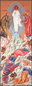 Our church icon of Transfiguration